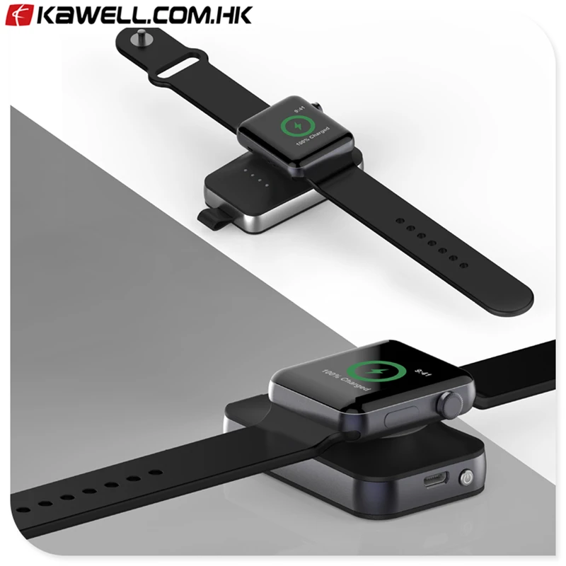 

Mini Portable Wireless Quick Charging Power Source Charger For Apple Watch 38mm 42mm