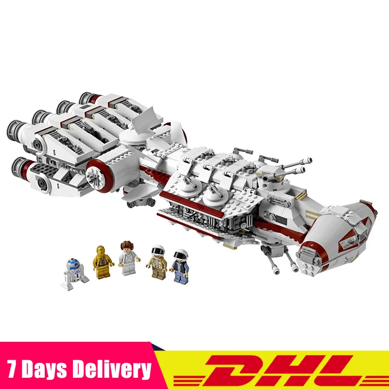 DHL LEPIN 05046 Star 1748Pcs Series Wars The Tantive IV Rebel Blockade Runner Set Building Blcoks Bricks DIY Toys Clone 10019 DHL LEPIN 05046 Star 1748Pcs Series Wars The Tantive IV Rebel Blockade Runner Set Building Blcoks Bricks DIY Toys Clone 10019