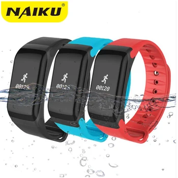 

NAIKU Fitness Tracker Wristband Heart Rate Monitor Smart Bracelet F1 Smartbracelet Blood Pressure With Pedometer Bracelet