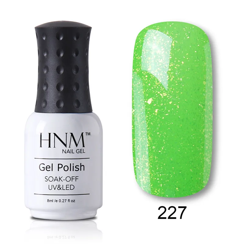 HNM Fashion 194 цветов 8 мл Гель-лак для ногтей УФ-гель для ногтей гель лак замачиваемый Гель-лак Полупостоянный лак - Цвет: 227
