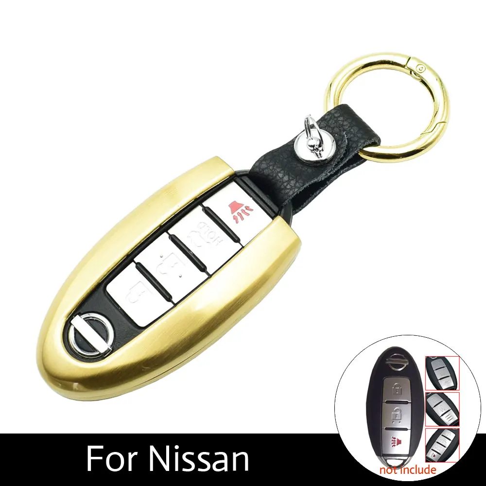 ATOBABI Zinc Alloy Car Key Protection Cover For Nissan Qashqai j10 j11
