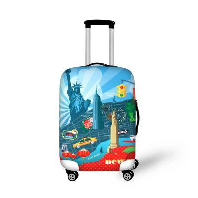 FORUDESIGNS инструмент для рисования переносной дорожный аксессуары с колесиками водонепроницаемые чехлы для багажа 18-30 дюймов Дорожный чемодан пылезащитный чехол - Цвет: 5364