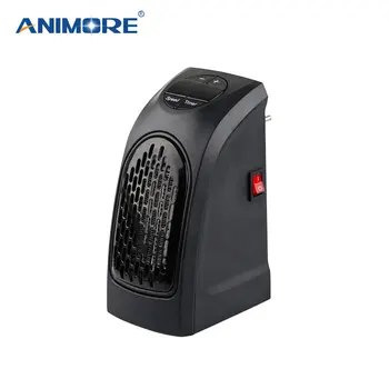 

ANIMORE 400W Cartoon Shape Mini Fan Heater Desktop Household Electric Heater Fast Heater Warm Machine for Winter EH-01
