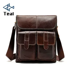 Модный мужской портфель, Сумки из натуральной кожи, Большая вместительная сумка, мужские винтажные сумки, роскошные Брендовые повседневные сумки через плечо