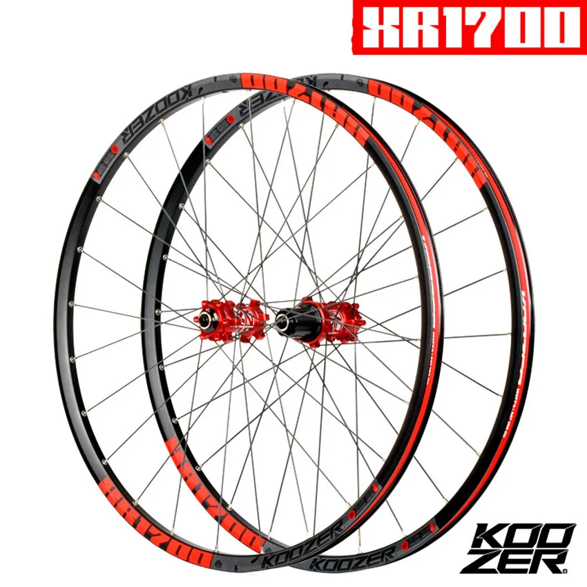 KOOZER XR1700 MTB 72 клика DT спицы 24 Отверстия 6 коготь горный велосипед 4 подшипника