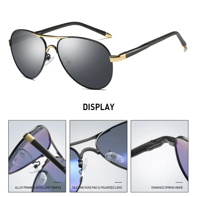 BANMAR мужские солнцезащитные очки для вождения UV400 защита мужские солнцезащитные очки поляризованные женские солнцезащитные очки De Sol Оттенки для мужчин