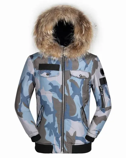 Cheap New Arrivals Top quality Winter down jacket Fashion Men Camouflage Coat Duck Down Warm Waterproof Young male PV25