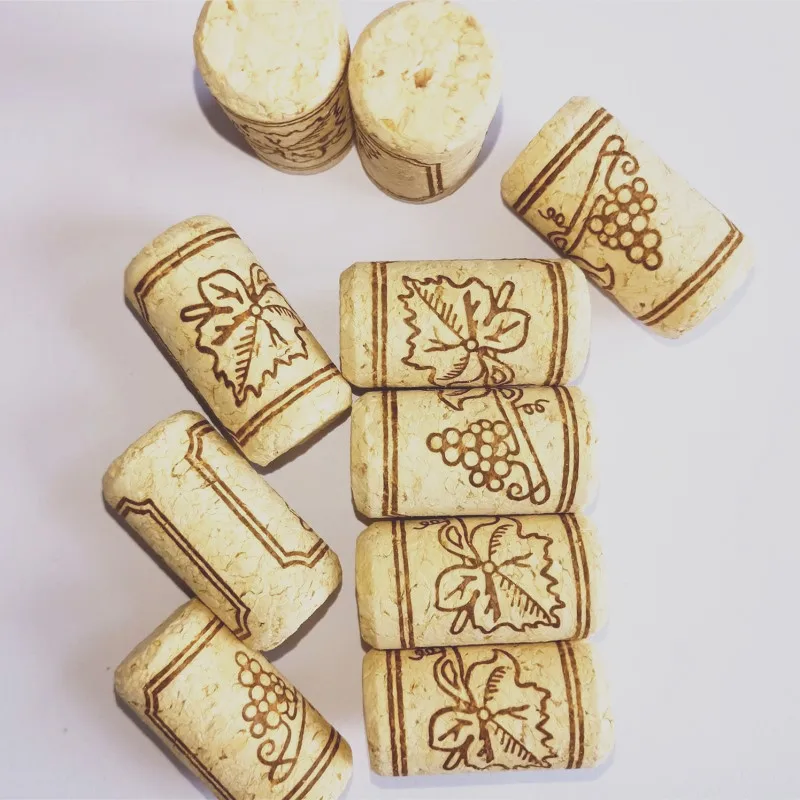

10pcs Reusable Wine Cork Nontoxic Natural Oak Portable Sealing Cork DIY Craft Art Home Decoration Wine Bottle Stoppers Bar Tools
