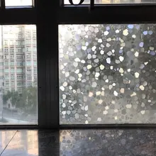 45/60*200 см 3D лазерное окно конфиденциальности стикер ПВХ стеклянная пленка матовая непрозрачная статическая цепляющая ванная комната Солнцезащитная дверь домашний декоративный