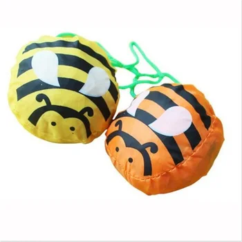 

2019 Newest Cute Bee Shopping Bag Smart Eco-friendly Foldable Shopping Tote Bag Mixed Color