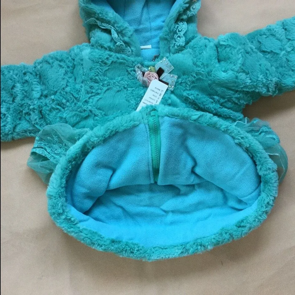 girl coat real picture (6)
