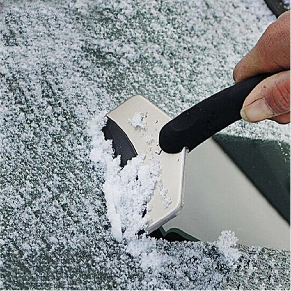 Новая нержавеющая лопата для снега удаление скребка Чистый инструмент авто автомобиль Мода и полезный очистить от льда инструмент