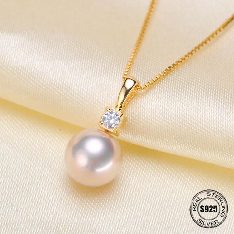 

DIY Jewellery making S925 sterling silver pendant fittings of designed for the oyster pearl beads jewelry findings accessories