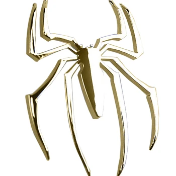 

Car Stickers Of 3D HOT Universal Metal Spider Shape Emblem Chrome 3D Car Truck Motor Decal Sticker