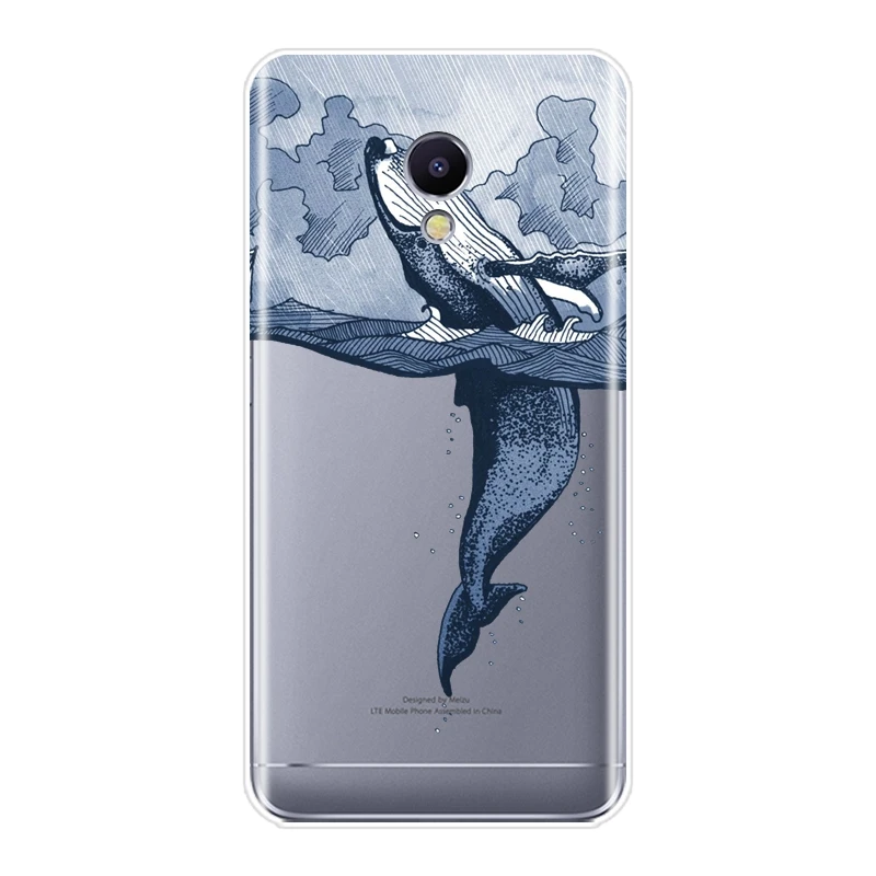 Задняя крышка для Meizu M2 M3 M5 M6 Note мягкая силиконовая искусственная кожа M6S M6T M5C M5S M3S