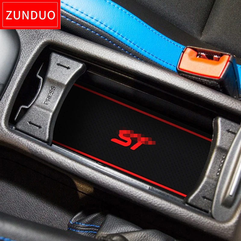 ZUNDUO слот для ворот FORD 2015 Focus ST аксессуары 3D резиновый автомобильный коврик