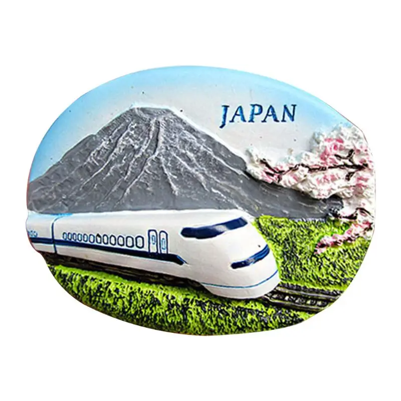 Bullet Train Key Ring /& Fridge Magnet Set