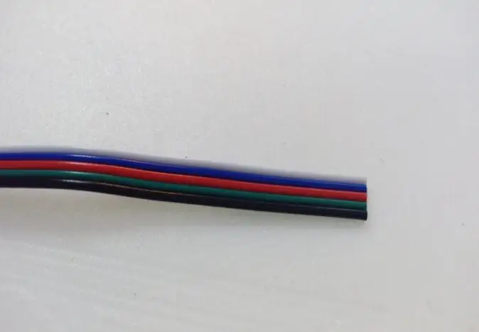 Tiras de Led cabo branco/azul/vermelho/verde/preto levou estender arame Número Led/m : 60 Pcs/m