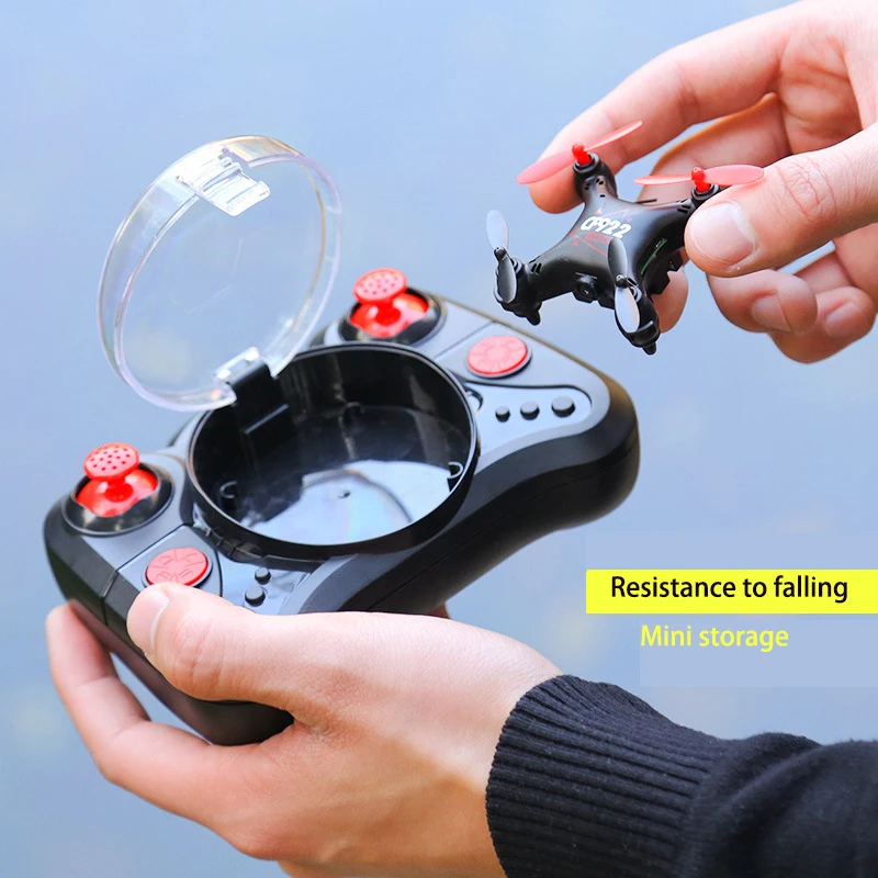 

Super mini 7*7*2.8CM high-definition aerial remote control aircraft fixed height toy four-axis drop-resistant drone