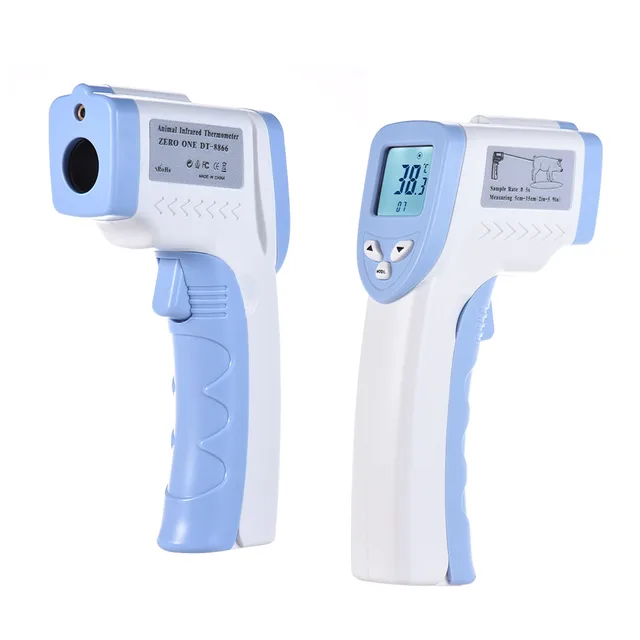 Digital Pet Thermometer Hygrometer Non contact Infrared Veterinary