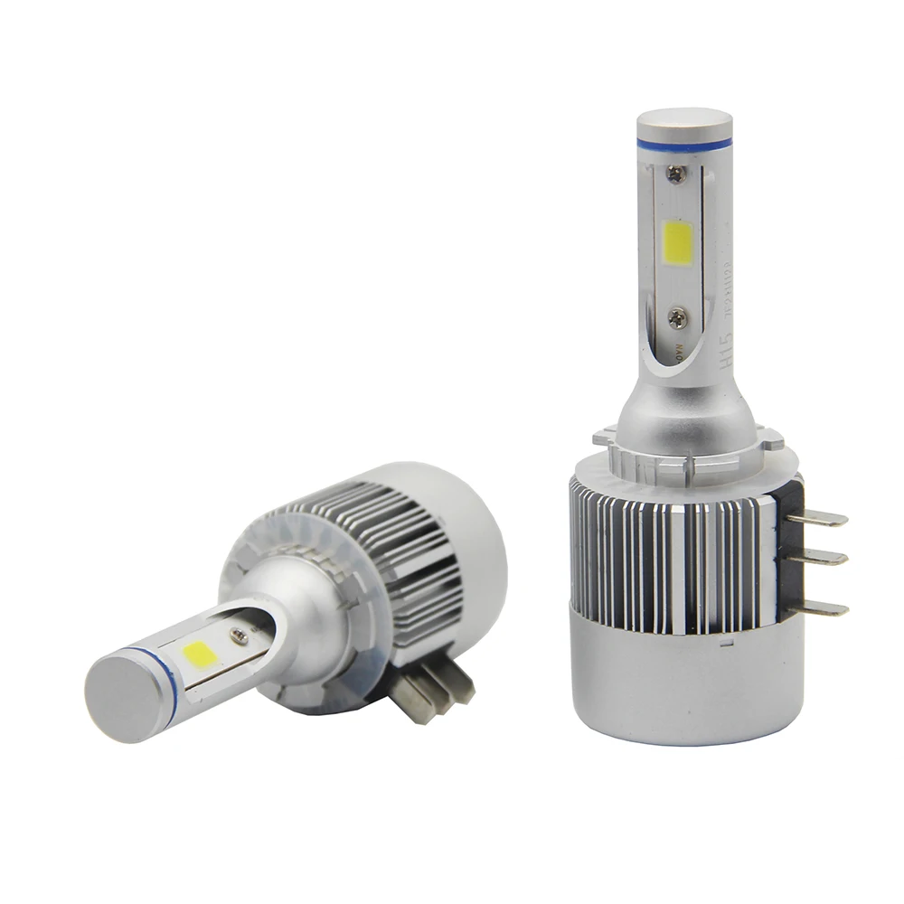 Combo H15 LED Headlight Headlamp Bulbs Conversion Kit Fog DRL 6000K White Canbus