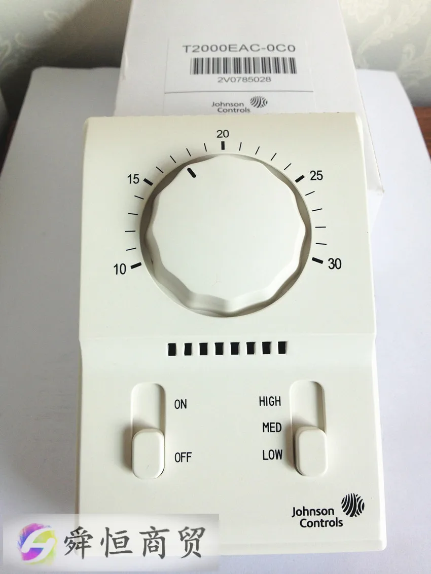 Johnson thermostat T2000EAC 0C0 single cold mechanical thermostat fan