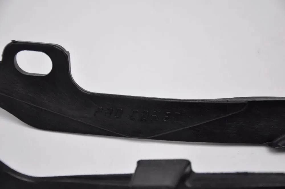 Черный с пластиковой цепочкой ползунок гвардии для honda crf250r cr crf 250r 125 250x 450x 450r 250 r