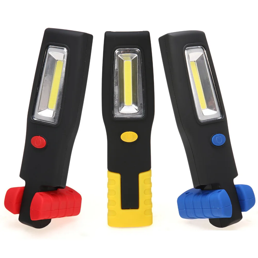 LED Flashlight Touch Work Stand Hanging Light Camping Outdoor Lamp With