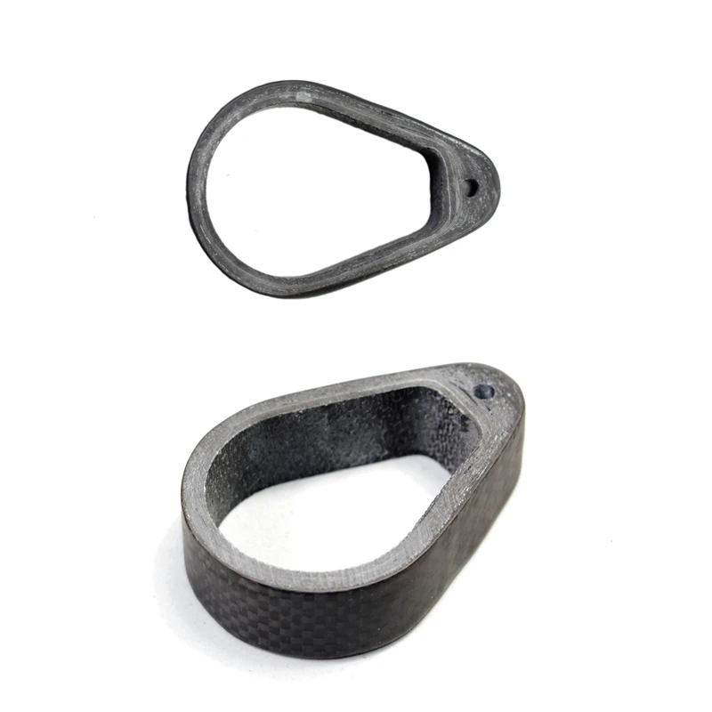 

20 pura raza Headset Set Carbon Fiber Washer Bicycle Earphone Kit For Bicycle Correction Span Spacers Reapply 5mm 10mm 15mm/20mm