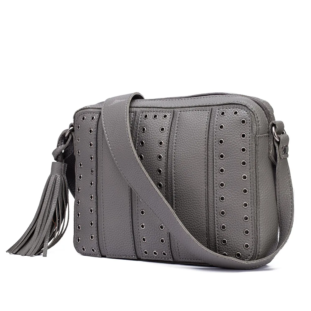 High Grade Women's Soft PU Leather Shoulder Bag Small Female Rivet