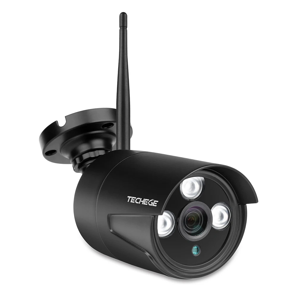 Techege 1080P Беспроводной NVR комплект 1" ЖК-монитор 2MP Wifi ip-камера 1080P Аудио CCTV камера домашняя система безопасности комплект наблюдения