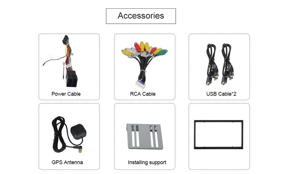 Perfect NaviFly universal 2 Din Car dvd radio player Android 8.1 GPS Navigation for Nissan/Toyota/VW/Focus/KIA Autoradio stereo 13