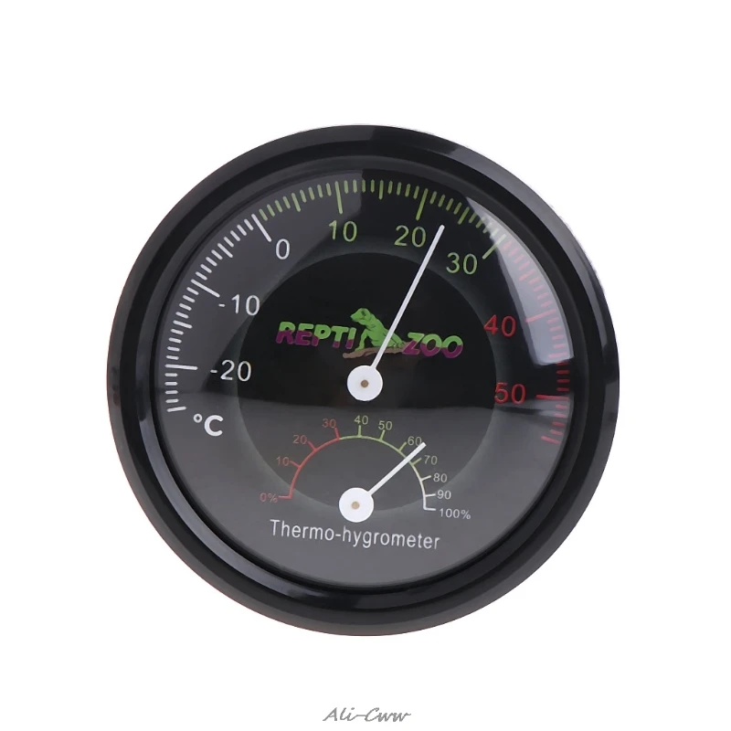 

Reptile Tortoise Vivarium Terrarium Thermometer Thermo-hygrometer Humidity Gauge