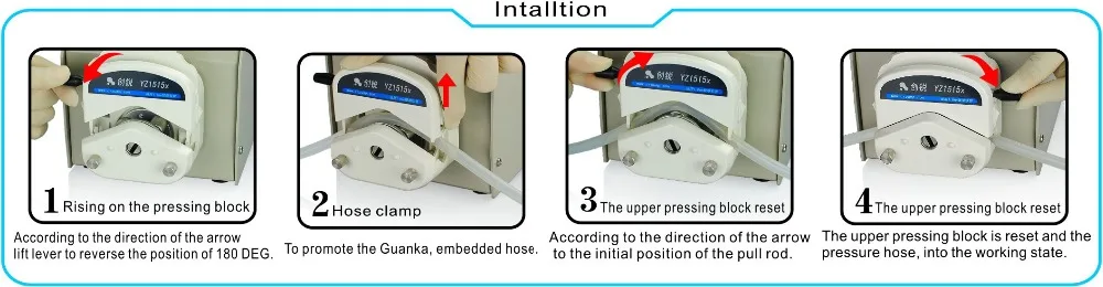 installation the hoses