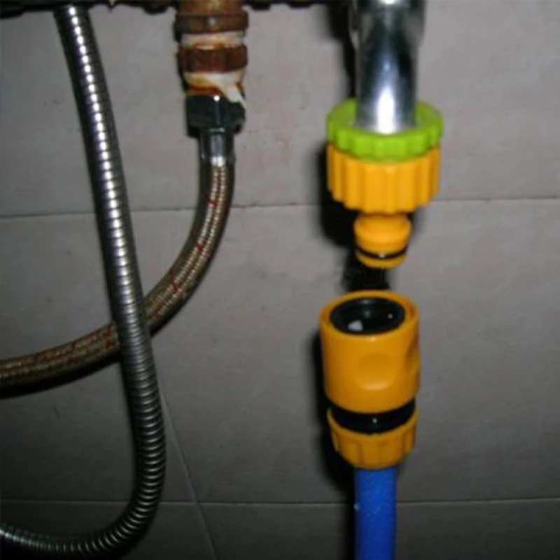 3 шт. желтый 1/2 "3/4" новый набор фитингов для шланга быстрый садовый