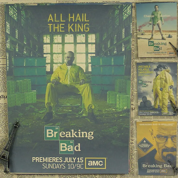 

Breaking Bad poster Walter White /stickers