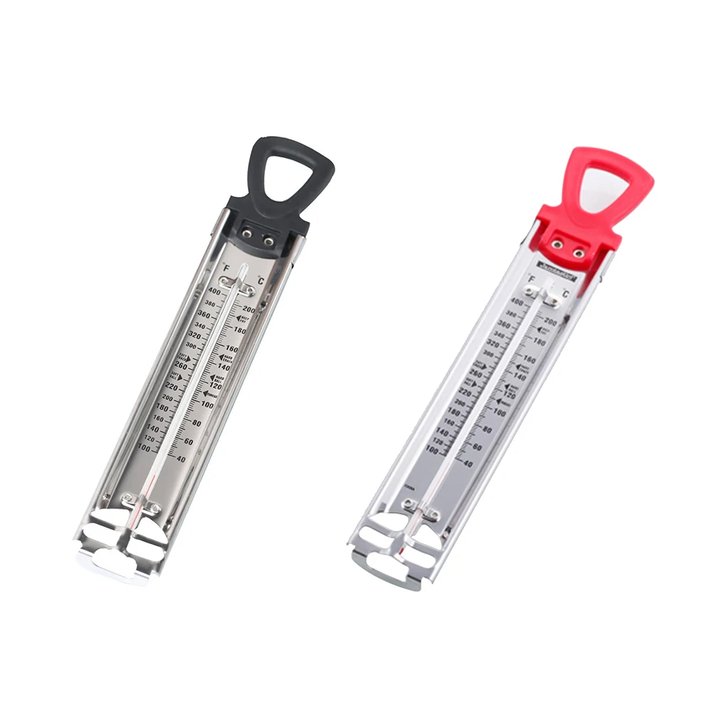 

1PCS Food-safe Kitchen Thermometer Temperature Read Stick For Cooking Candy Jam Sugar Kitchen Thermometer Random Color