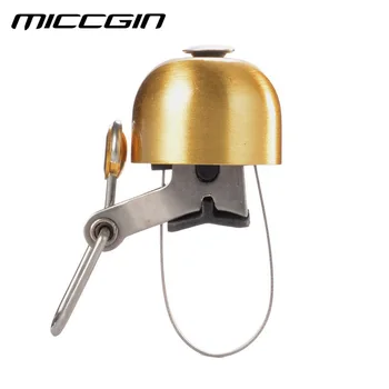

MICCGIN Chinese Retro-style Copper Bicycle Bell Stainless Finger Pick Classic Retro Bike Accessories