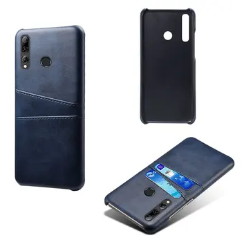

50pcs/lot Luxury Leather Card Holder Phone case For Huawei P smart plus Y6 pro honor 10i 8A 8S enjoy 9s 9e 2019