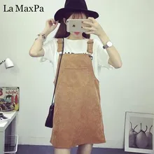 Новинка, летняя корейская мода, винтажная Вельветовая юбка в духе колледжа с высокой талией, Женская юбка миди, свободные юбки для женщин, s Faldas