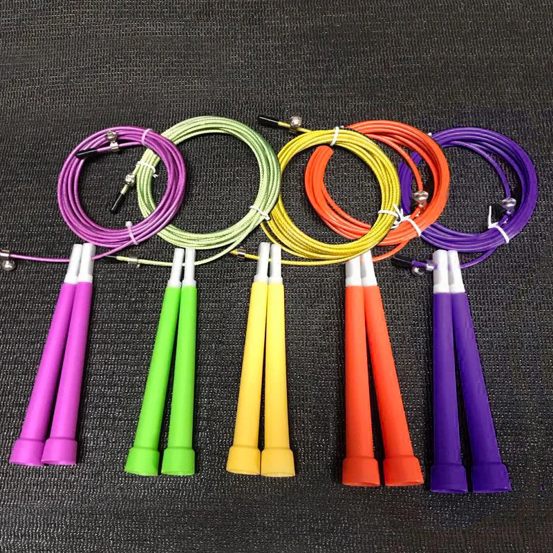 

Skipping Skip Adjustable Jump Rope Crossfit Fitnesss Equimpment Exercise Workout 3 Meters