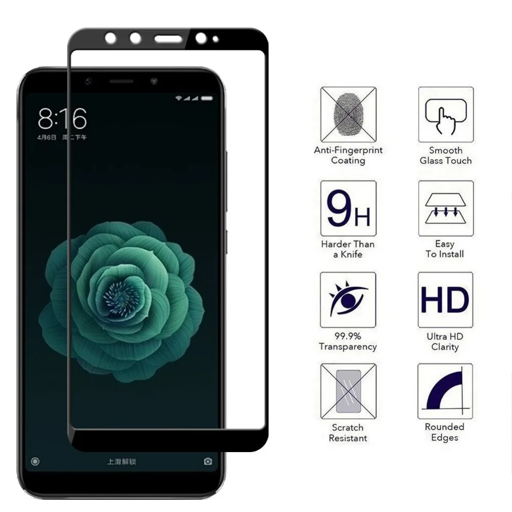 MUSTTRUE для xiaomi redmi 5 plus стекло Защита экрана полное покрытие Защитная пленка