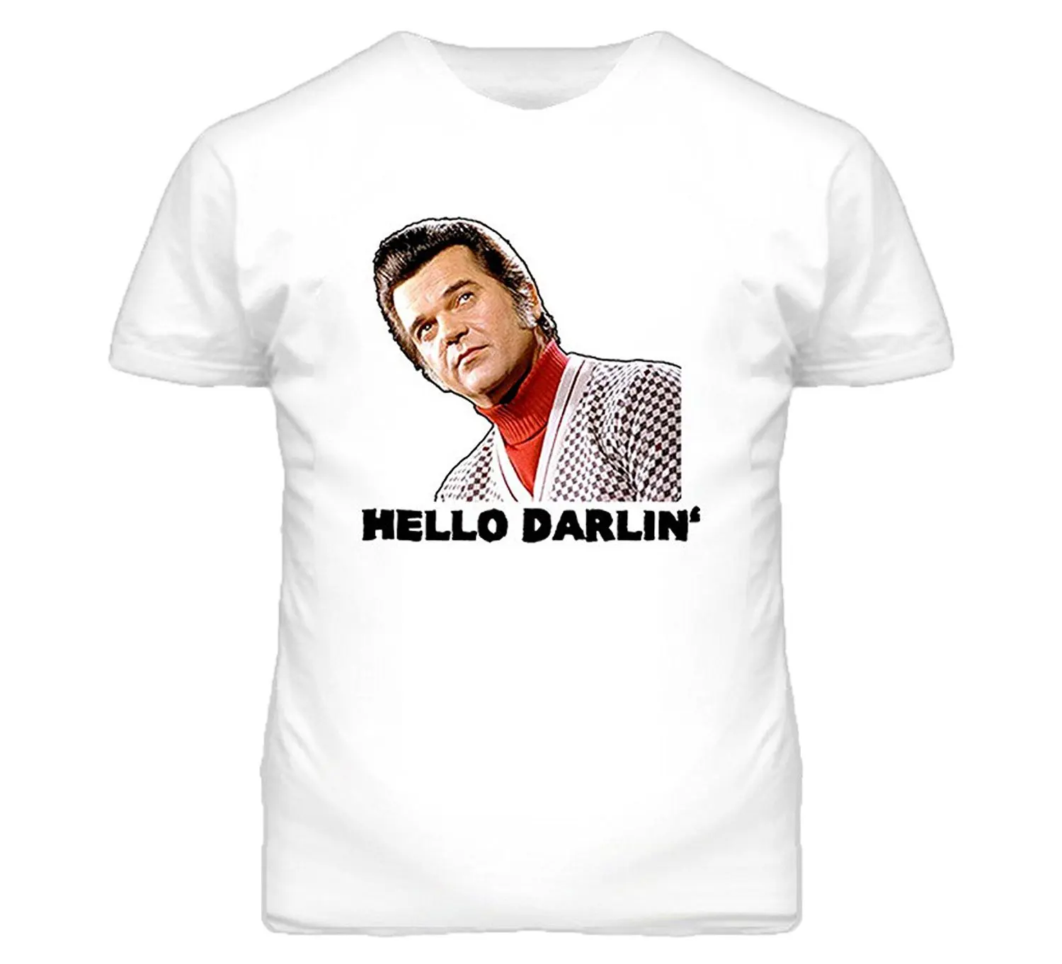 O-neck Fashion Casual High Quality Print T Shirt Conway Twitty Country Music Star T Shirt O-neck Fashion Casual High Quality Print T Shirt Conway Twitty Country Music Star T Shirt