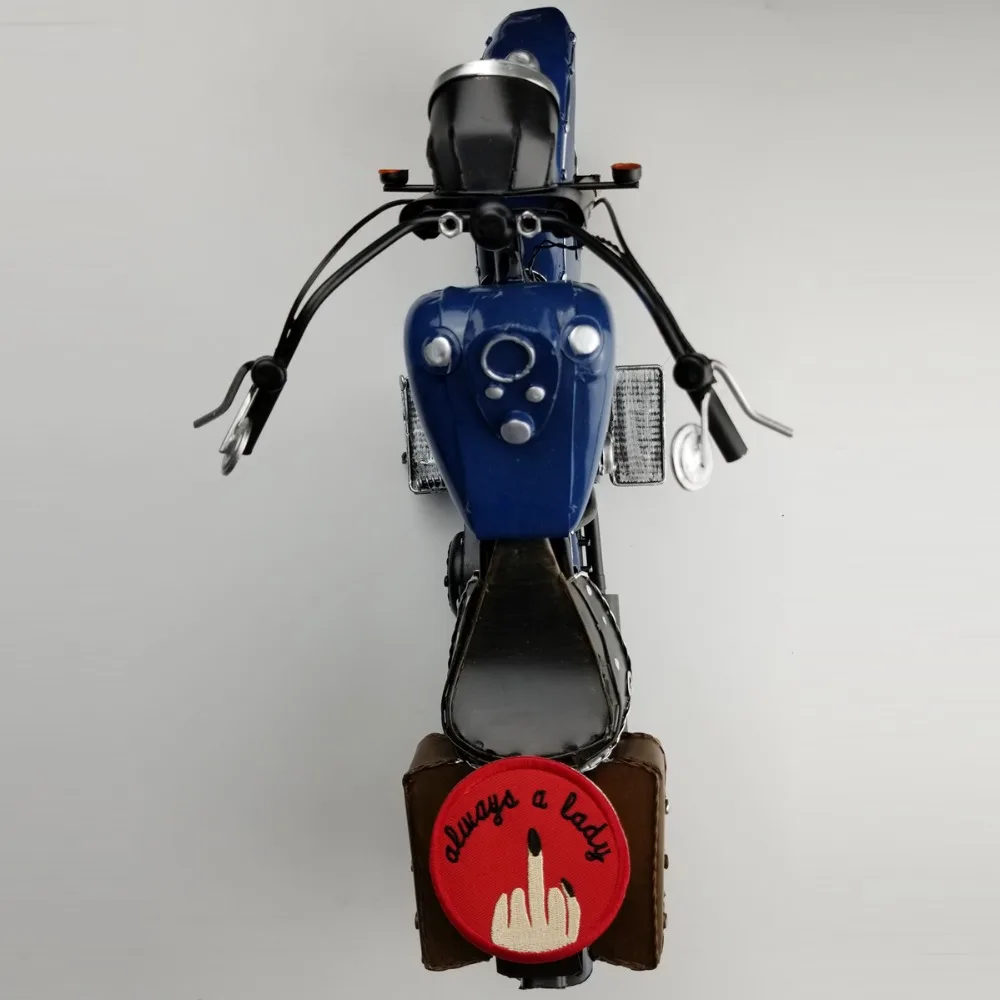 L170811-5 (3)Always A Lady by Patch Ya Later Handmade Embroidered Patch Iron on Cotton Twill Measurements 7 x 7cm FREE SHIPPING