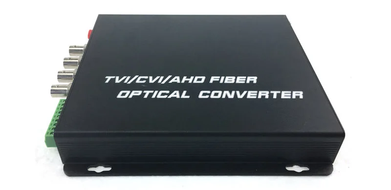 4ch HD CVI TVI AHD fiber transceiver 5
