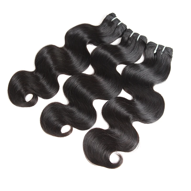  Ali Queen Hair Body Wave Brazilian Virgin Human Hair 1/3/4 Pcs Blonde 613/Natural Black/1b-613 100%