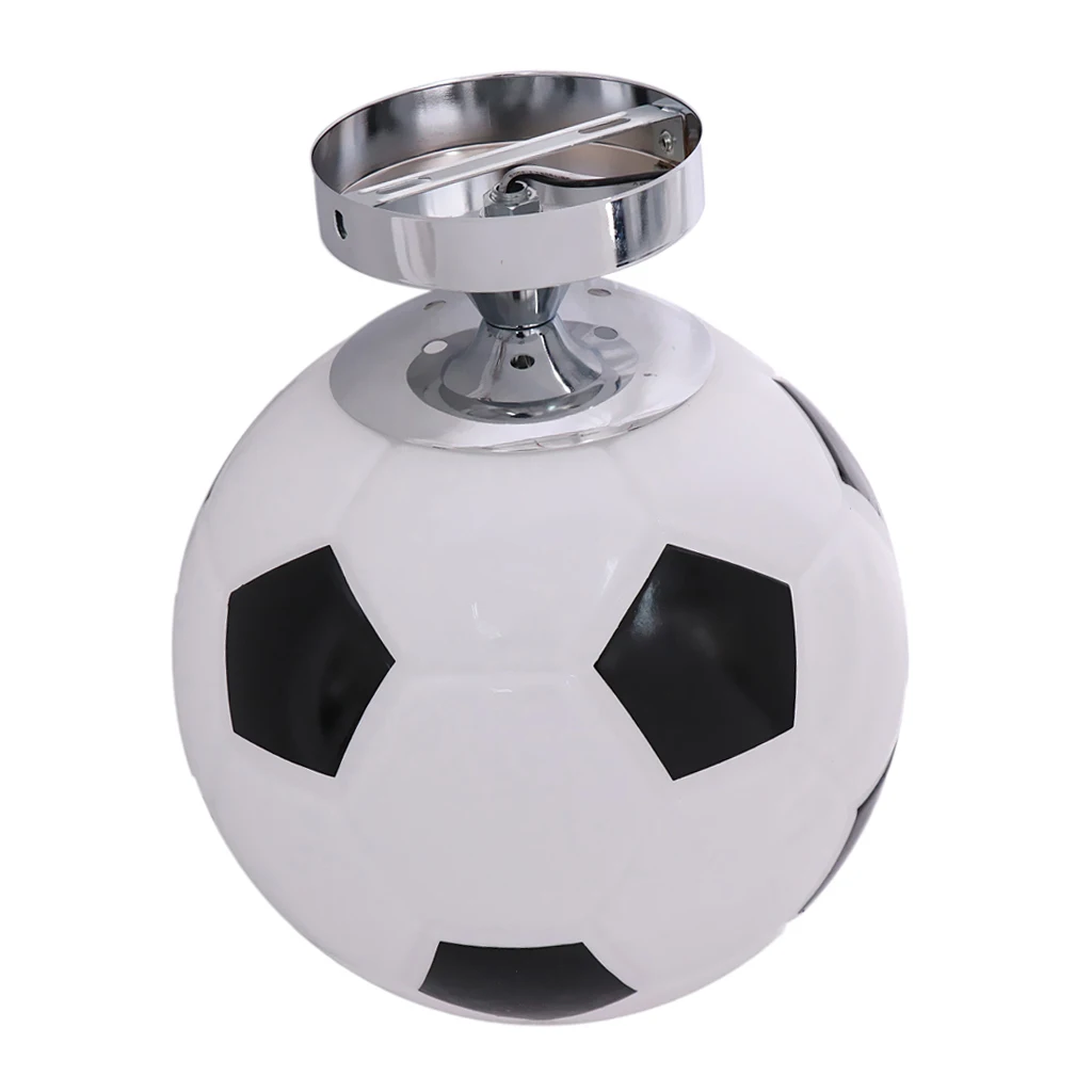 Glass Footaball Soccer Ceiling Lamp Flush Mount Pendant Light Shade Chandelier Fitting LED Bulb/Energy Saving Lamp/Incandescent