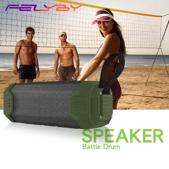 

FELYBY Wireless Bluetooth Speaker Portable Speaker Subwoofer with Mobile Power Charging Waterproof Audio Stereo Outdoor Speaker