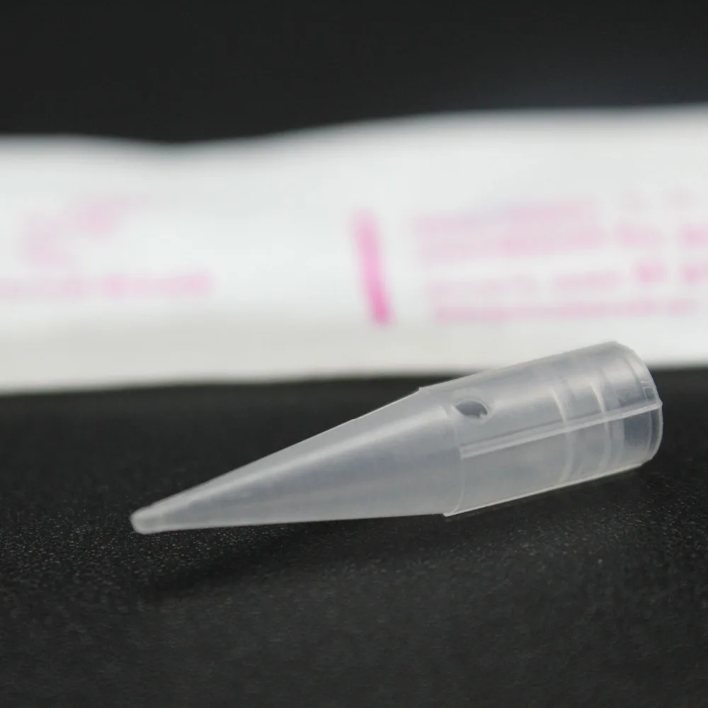 

100 Pcs Sterilized Tattoo Nozzle Needle Caps 1RL&3RL Tips For Permanent Makeup Eyebrow Lip Giant Sun Tattoo Machine