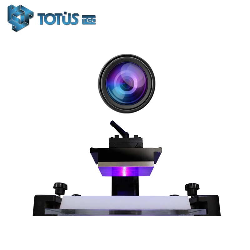  Highest Printing Speed 40-60mm Height Per Hour Desktop Ultra Fast DLP 3D Printer for Creative Jewel